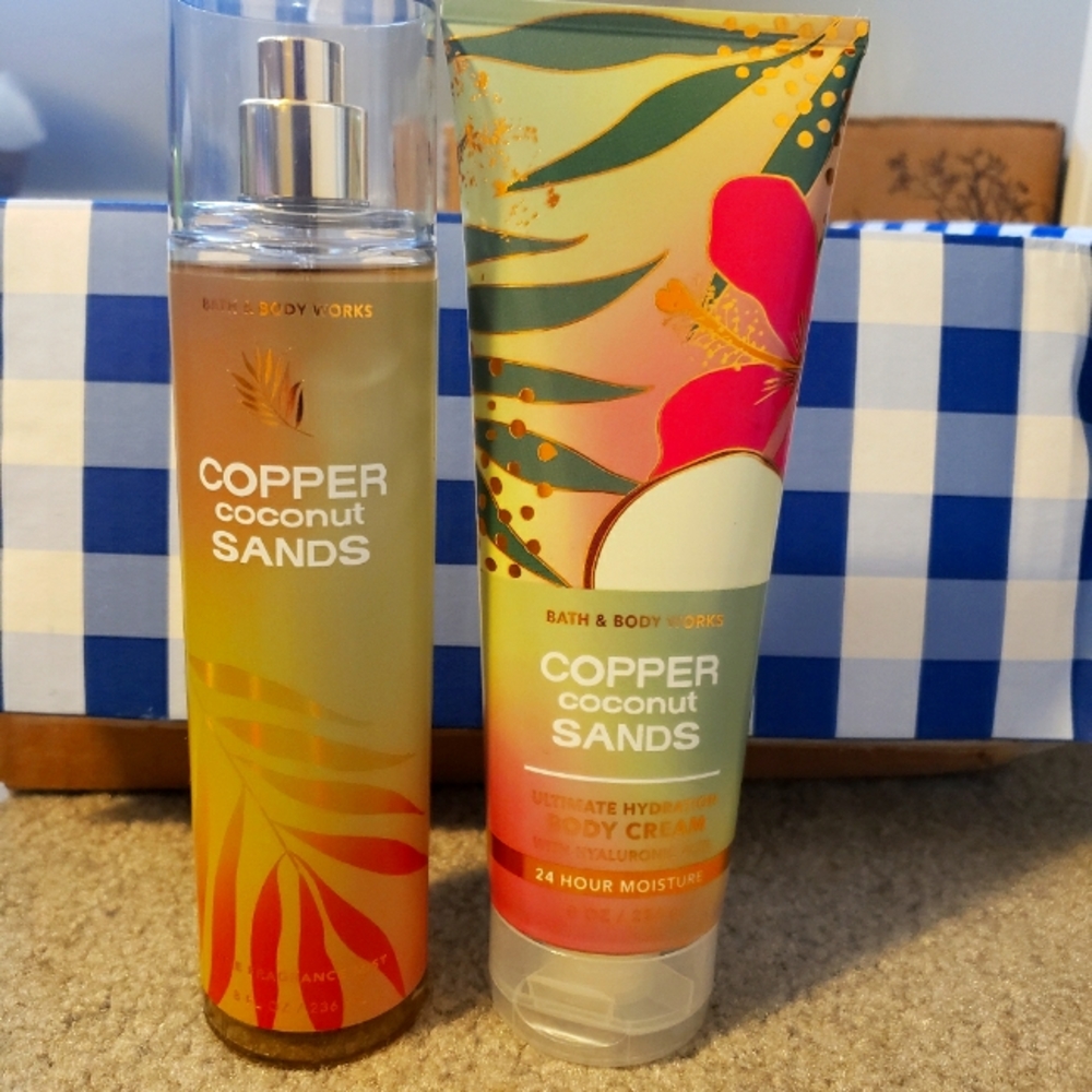 Coconut Copper Sands Set
